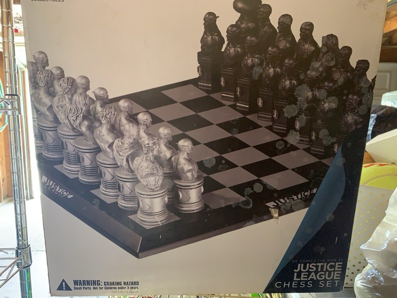 DC Collectibles Justice League Chess Set