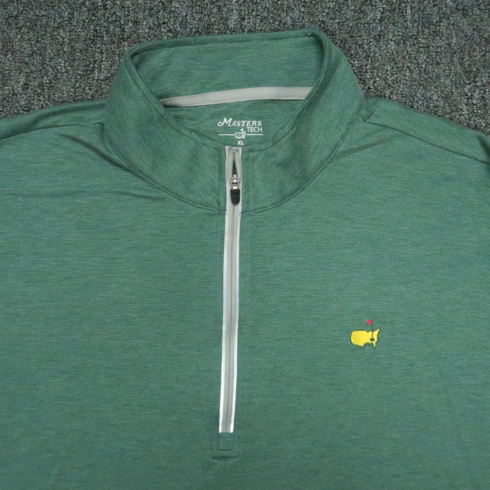 Masters Tech Pullover Mens Extra Large Green Augu… - image 2