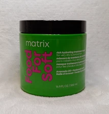 MATRIX Food For Soft Rich Hydrating Treatment Mask 16.9z Dry & Porous Hair NEW!