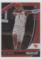 2020-21 Panini Prizm Draft Picks Red Prizm 89/299 Obi Toppin #7 uk2