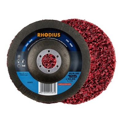 RHODIUS TOPline SVS HD Reinigungsvlies 125 x 22,23 mm 10 Stk