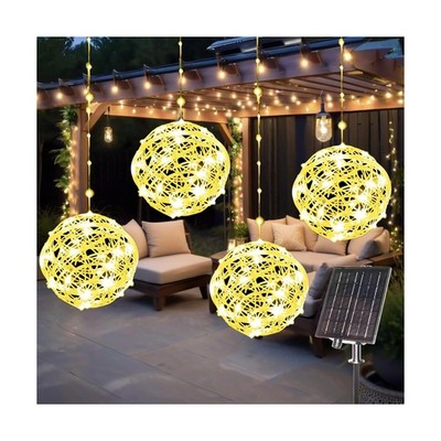 Solar Christmas Ball Lights - 160LED Outdoor Tree Globe String Ligh... Fast Ship