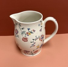 Laura Ashley VTG  Chinese Silk 24oz  Pitcher ...