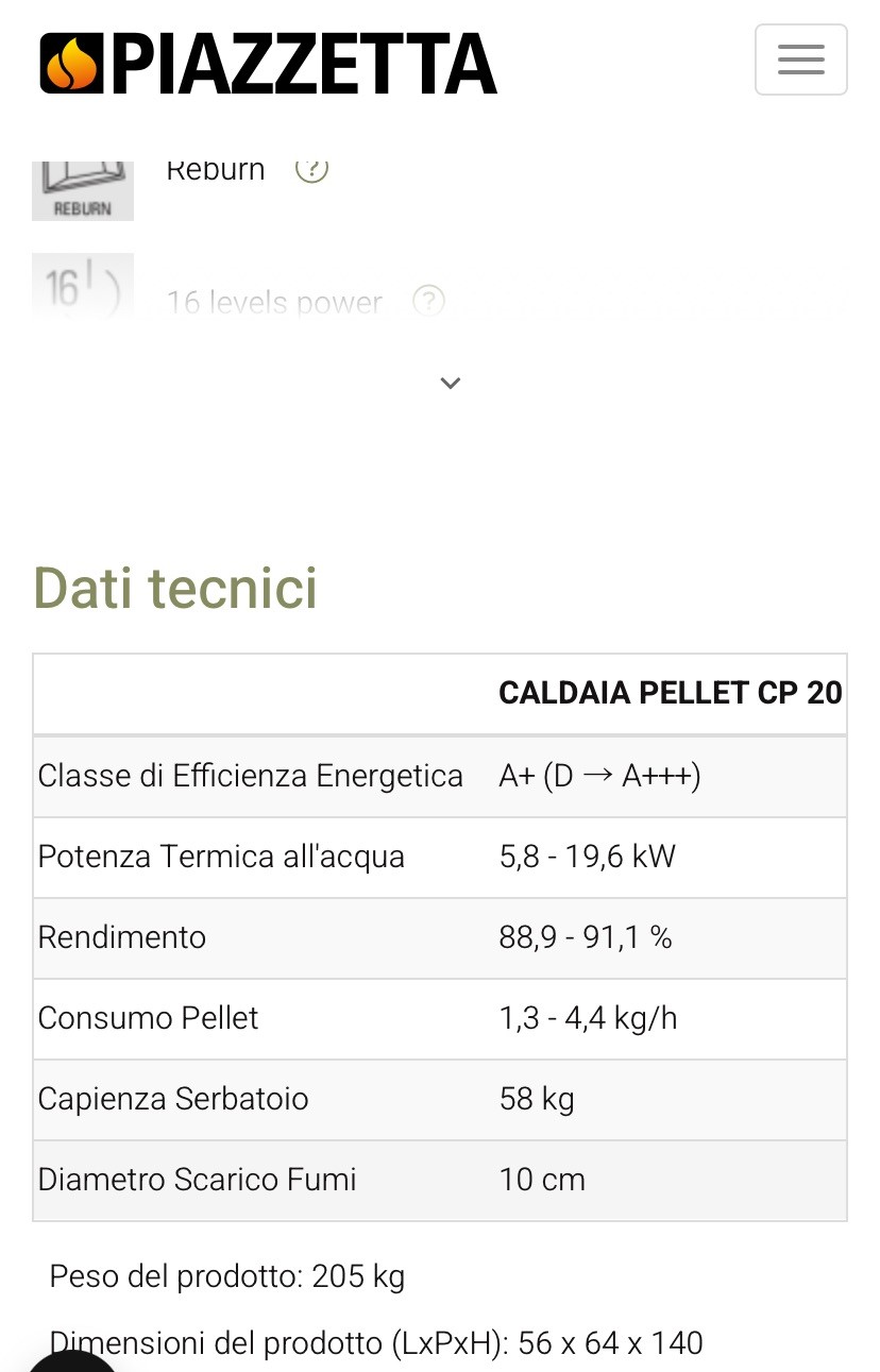 caldaia a pellet
