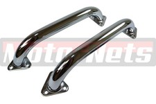Pair Chrome Cab Handles Grab Truck Pick-up Boat Rv Trailer Street Hot Ratrod Pair Chrome Cab Handles Grab Truck Pick-up Boat Rv Trailer Street Hot Ratrod