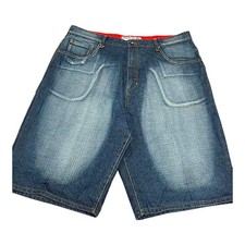 Vintage Brooklyn Jeans Co Men's Blue Denim Comfort Casual Shorts Sz 42