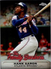 2019 Topps Chrome Update #FBC-11 Hank Aaron The Family Business