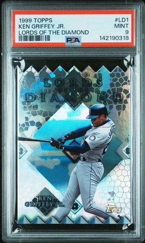 1999 Topps Ken Griffey Jr Lords of the Diamond #LD1 PSA 9 Mint