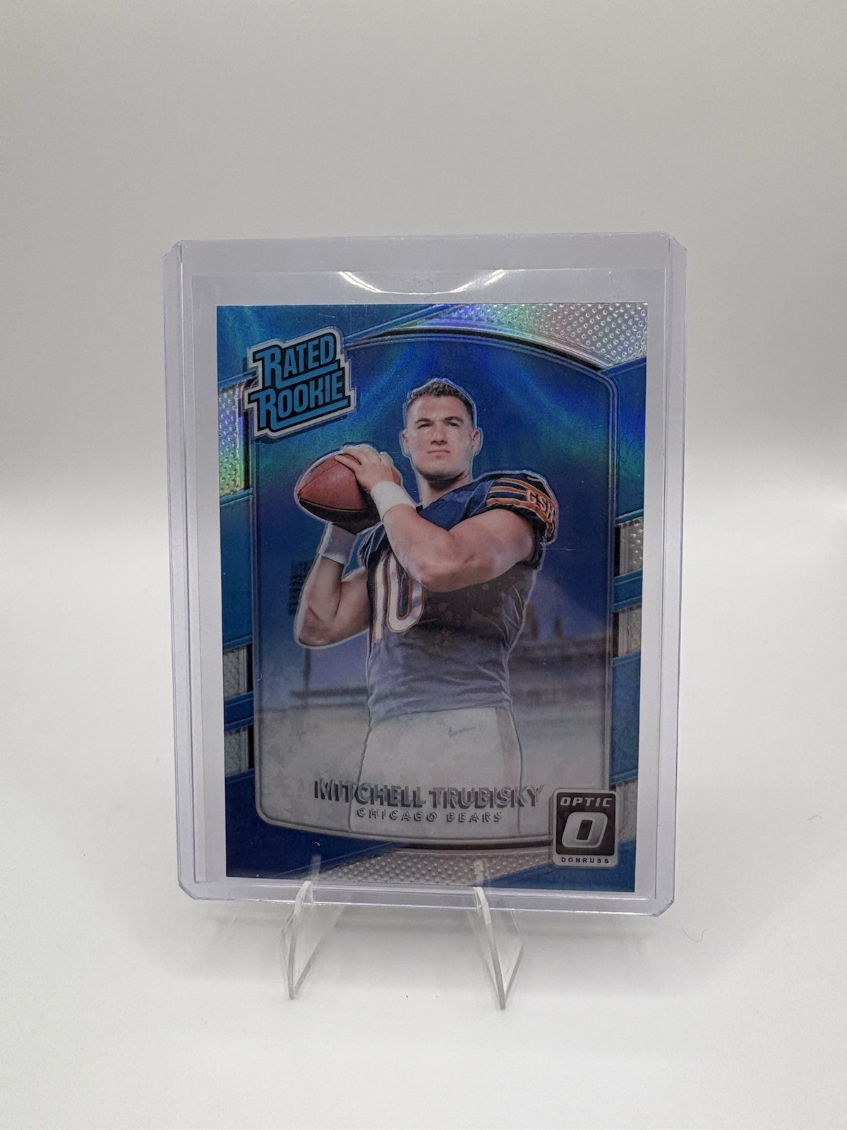 2017 Donruss Optic Mitchell Trubisky Rated Rookie