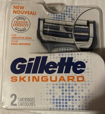 Gillette Skinguard For Sensitive Skin Razor Blade Refills - 2 Cartridges