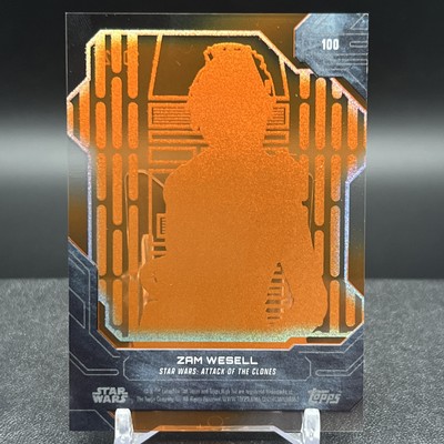 Zam Wesell 100 20/25 2024 Topps High Tek Star Wars Card | eBay