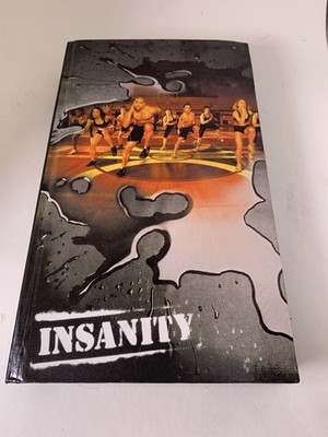 Insanity 12 Workout DVD Set 2009 Exercise Program Recipe Booklet