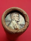 AU 1911-S LINCOLN WHEAT CENT 1921S LINCOLN WHEAT PENNY COIN ROLL ENDS BANKROLLED