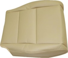 Tan Leather Driver Side Bottom Replacement Seat Cover Compatible with Accord Tan