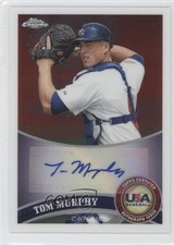 2011 Chrome Redemption USA Baseball Collegiate National Team Tom Murphy Auto 0t3