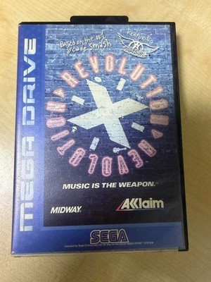 Revolution X | SEGA Mega Drive PAL | inkl. Anleitung | Zustand: GUT