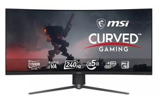 MSI 34 Inch Curved Gaming Monitor 240Hz 0.5ms UWQHD MPG 346CQRF X24