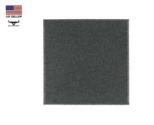 SINGLE Ground Smart 12"x12"x1/2" Gray Flat Rubber Paver Long Lasting & Durable