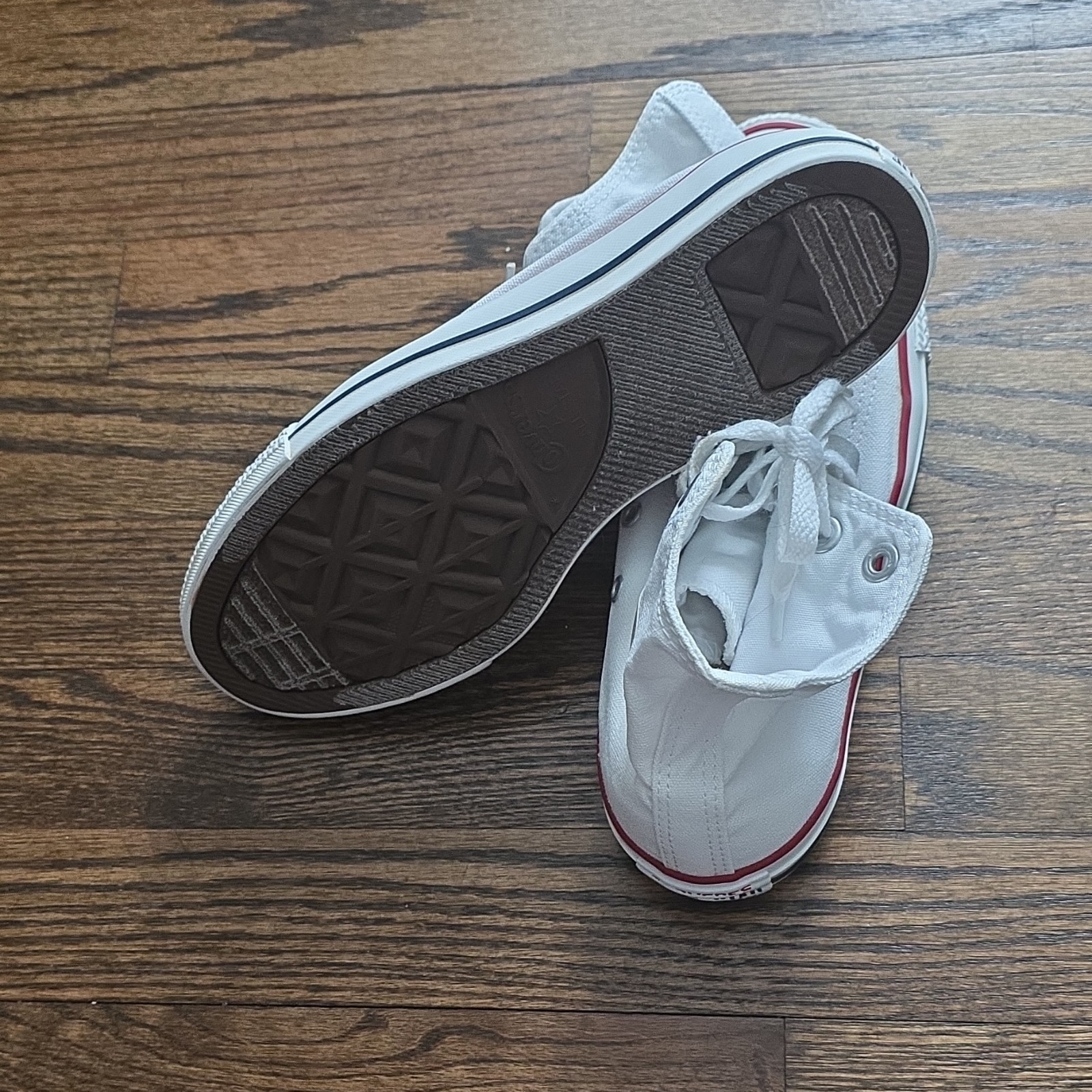 Converse Chuck Taylor All Star High Top White Canvas Men's Sneakers thumbnail 5