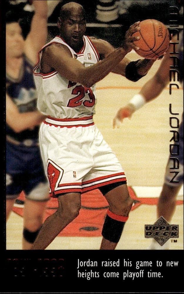 1999 Upper Deck Michael Jordan Career Collection #39 Michael Jordan