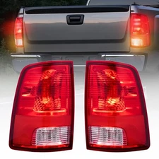 Pair Tail Lights For 2009-2018 Dodge Ram 1500 2500 3500 Rear Brake Parking Lamps