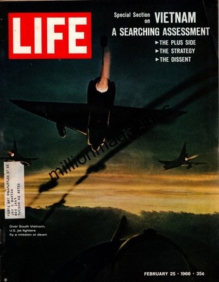 1966 Life February 25 - Viet Nam analysis; Palm Reading; Spain's Missing H-Bomb