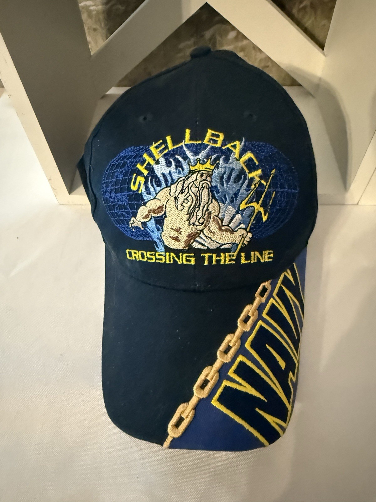 Shellback Crossing The Line, Navy, Eagle crest Me… - image 1