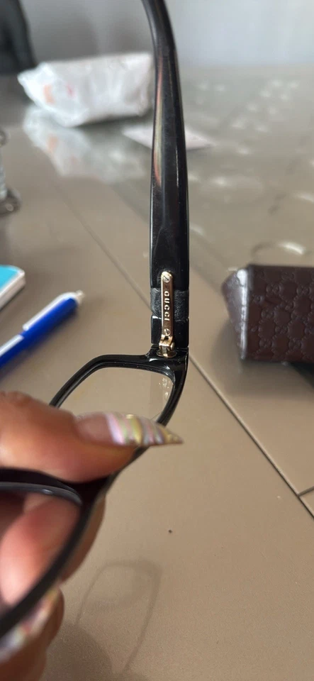 Gucci черный фиолетовый оливковая рамка чтения черный руки очки GG3516 новый - Изображение 4 из 4