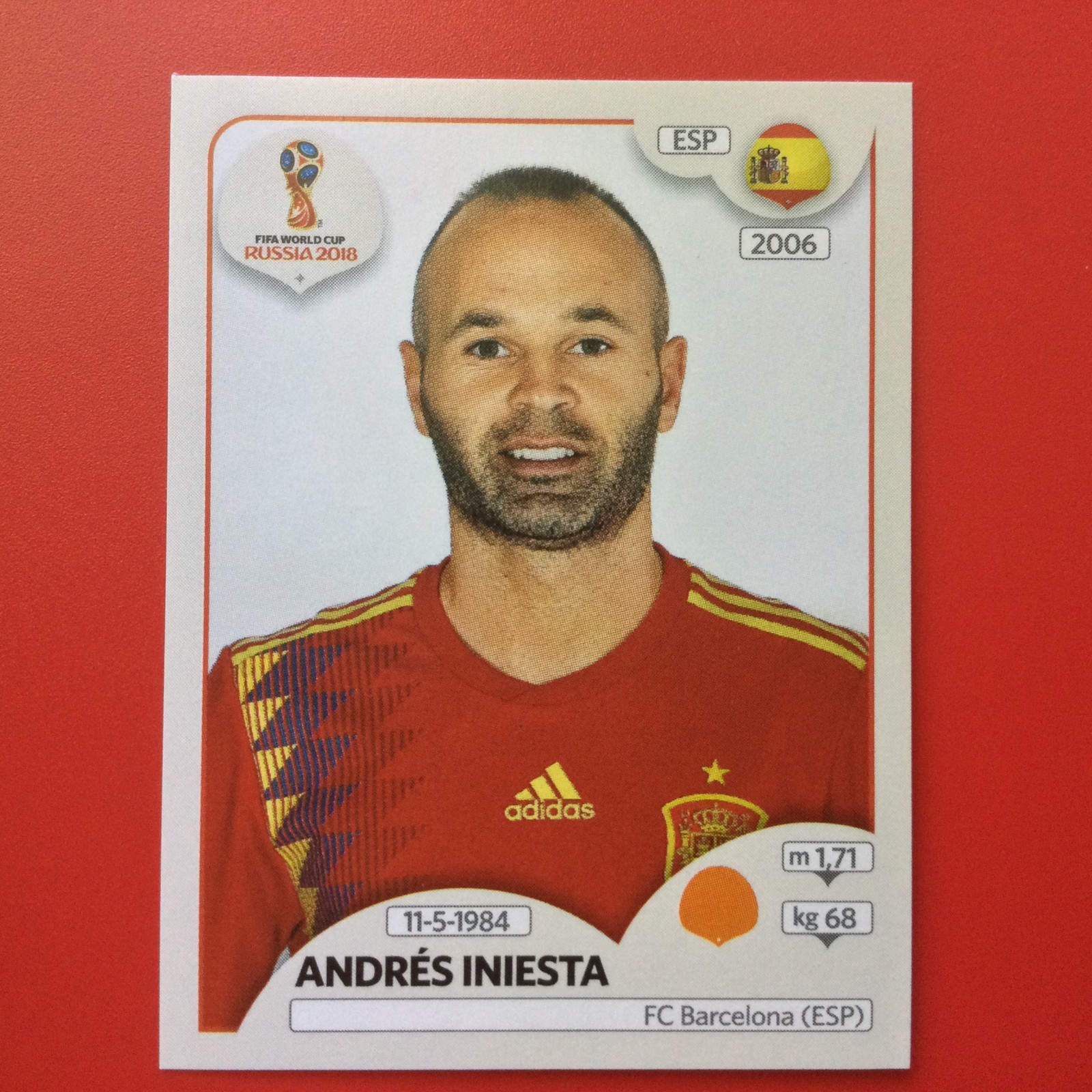2018 Panini FIFA World Cup Stickers #00 - 249 Pick to Complete Album PINK BACK
