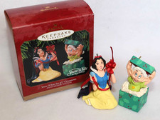 HALLMARK KEEPSAKE DISNEY SNOW WHITE AND THE SEVEN DWARFS CHRISTMAS ORNAMENT 1997