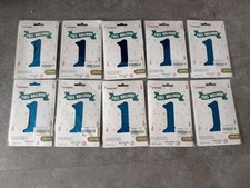 10 x Gremode Large 40 inch Foil Balloon Number 1 Blue