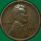 1922-D Lincoln Wheat Cent Very Fine VF Coin #34867