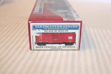 HO Scale Branchline, 40' Box Car, Central of Georgia, Brown,  #6124 - 8029