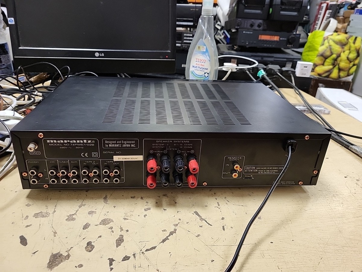Marantz PM-57 Stereo Integrated Amplifier - No Sound Spares