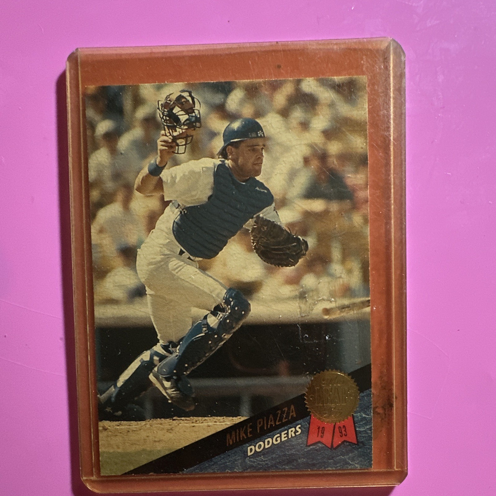 1996 Pinnacle Starburst Mike Piazza #65 Artist Proof