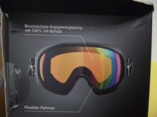 Crivit Ski- und Snowboardbrille 100% UV-Schutz Schneebrille Doppelverglasung1NEU
