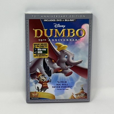 Dumbo (Blu-ray/DVD, 2011, 2-Disc Set, 70th Anniversary Edition DVD/Blu-ray)