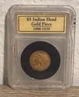 1915 $5 INDIAN HEAD GOLD COIN!! FRANKLIN MINT!!