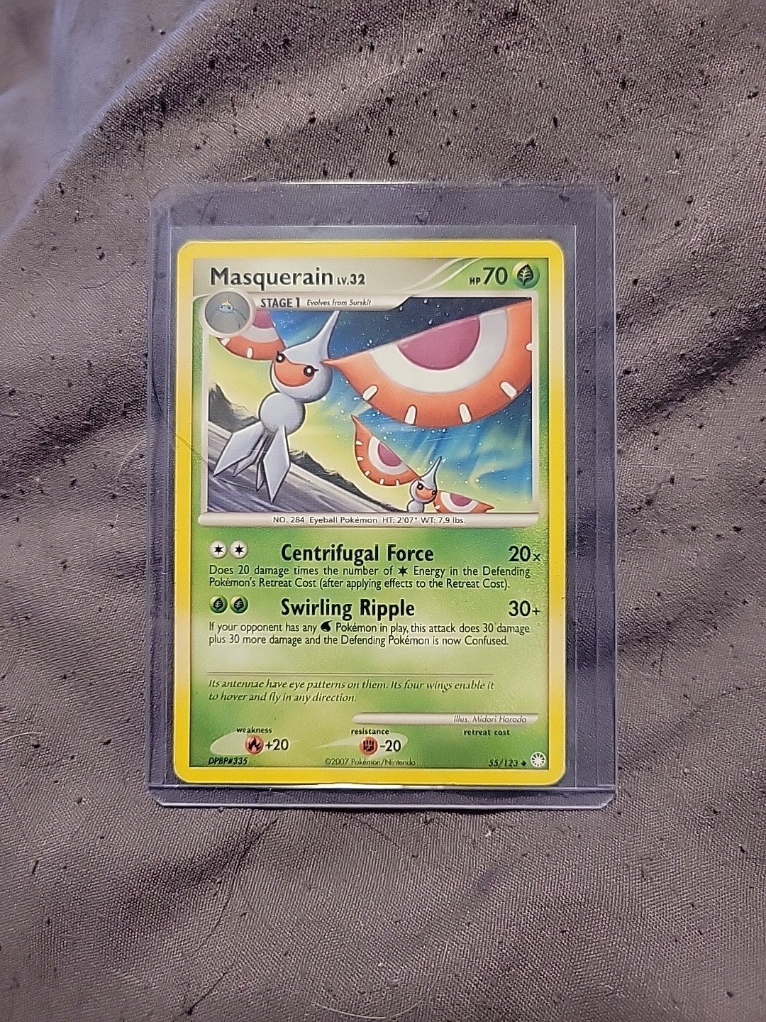 Masquerain 55/123 Mysterious Treasures 2007 - Pokémon TCG