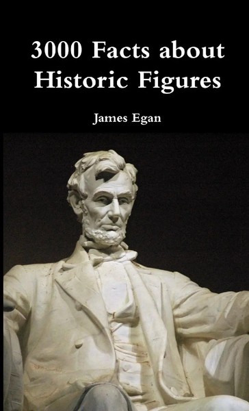 3000 Facts About Historic Figures James Egan Taschenbuch Kartoniert / Broschiert-image
