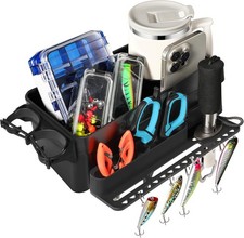 Boat Cup Holder Boat Caddy Organizer with Fishing Rod Holder Multifunctiona