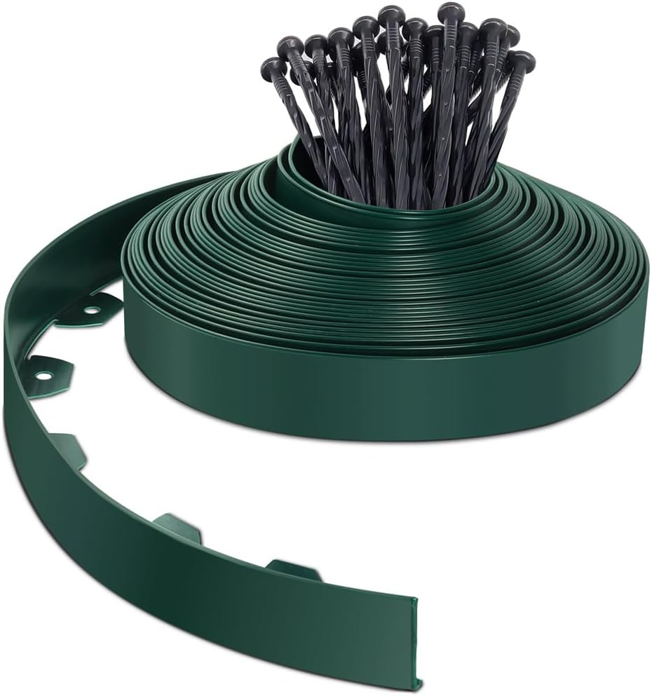 Bordatura Giardino Professionale PE | Bordi Aiuole con 40 Chiodi 10m