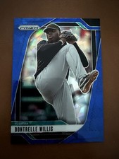 Panini 2025 Prizm Blue Prizm Dontrelle Willis Miami Marlins #154 Baseball