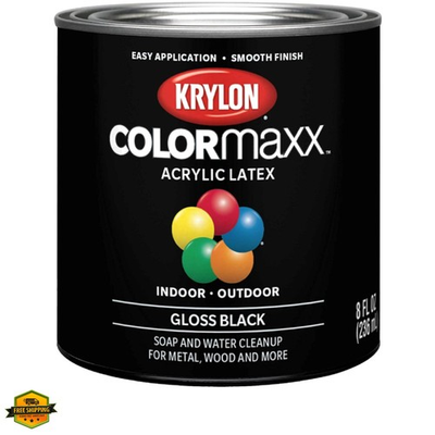 #ad K05605007 COLORmaxx Acrylic Latex Brush On Paint for Indoor Outdoor Use ½ Pi... $21.95