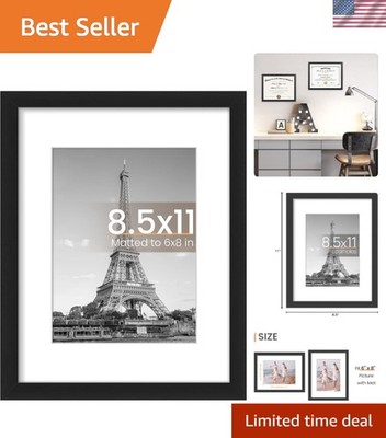 Protective Packaging 8.5x11 Frame - Display Versatility with a Touch of Class