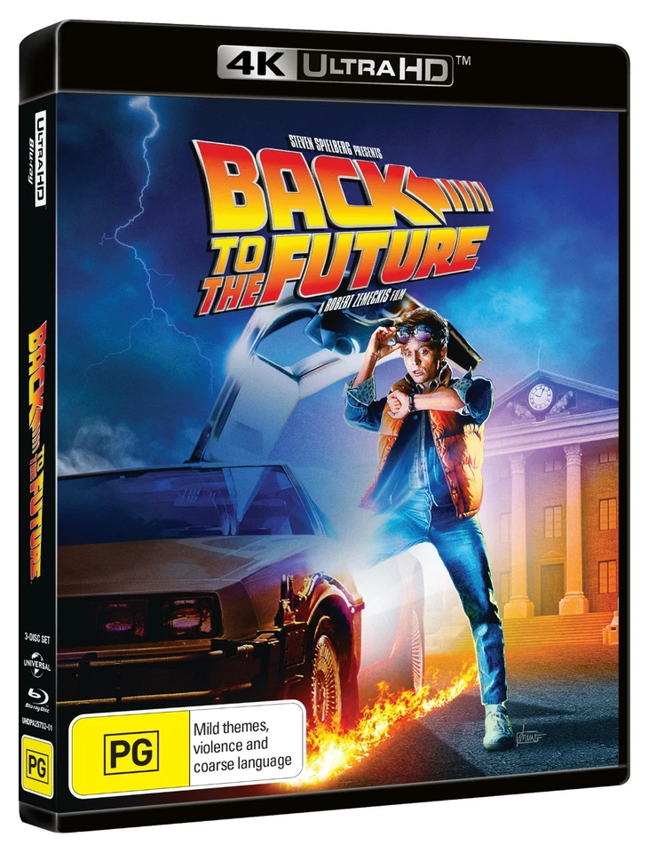 BRAND NEW Back To The Future - 40th Anniversary Trilogy (4K UHD Blu-Ray) - image 3 of 4