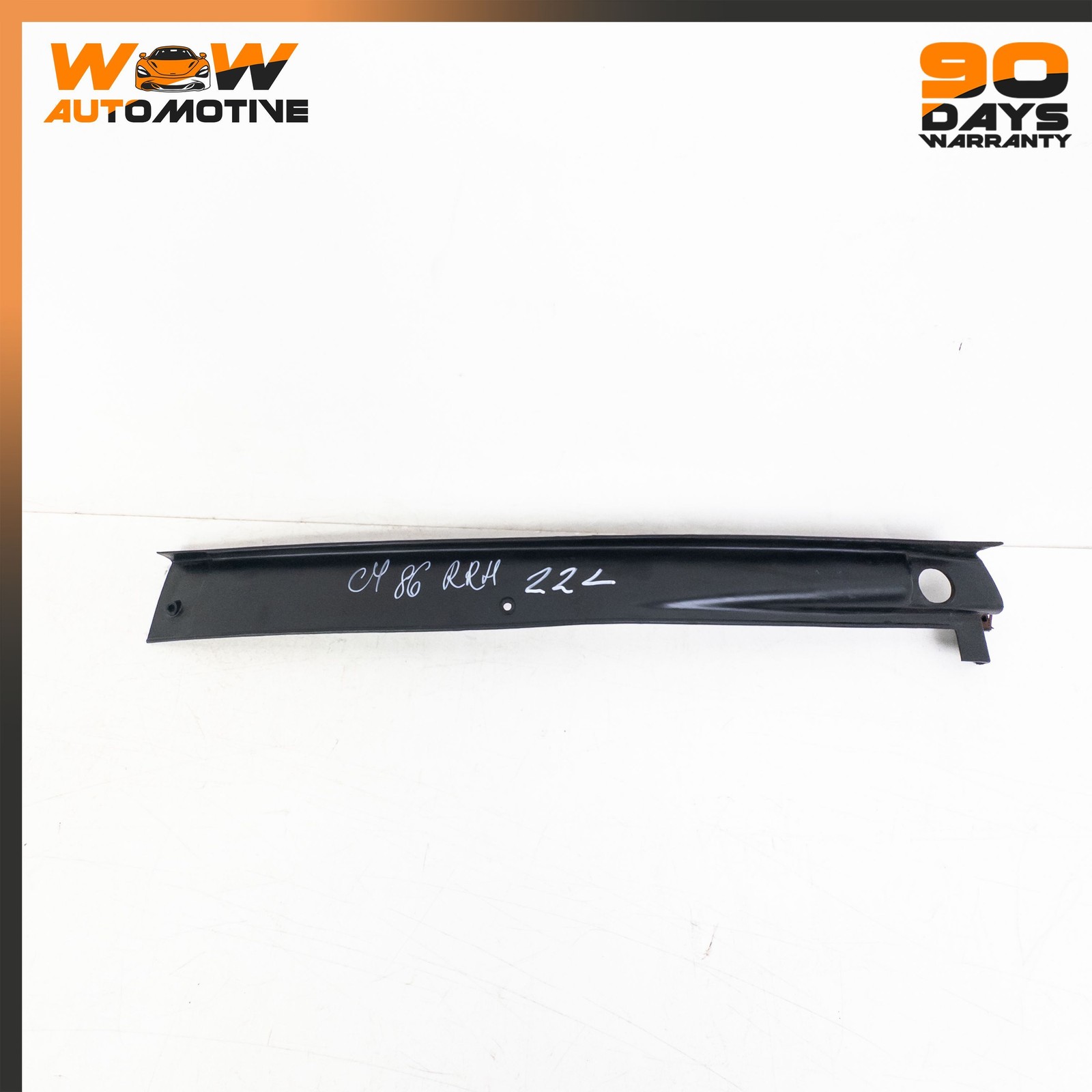 84-96 CHEVROLET CORVETTE C4 REAR RIGHT PASENGER SIDE WINDOW TRIM PANEL OEM