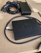 Dell WD15 Laptop Docking Station USB-C Universal w/ Charger