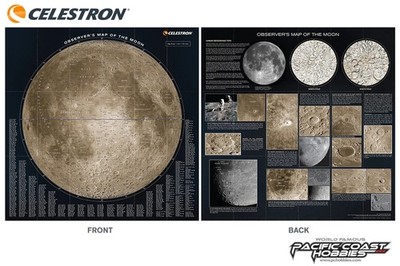 Celestron Observer s Map of the Moon