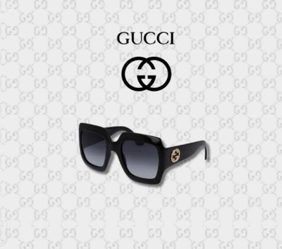 GUCCI Authentic New w/tags Sunglasses GG0053SN-001 Oversized.